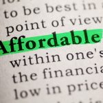 Fake Dictionary, definition of the word affordable.