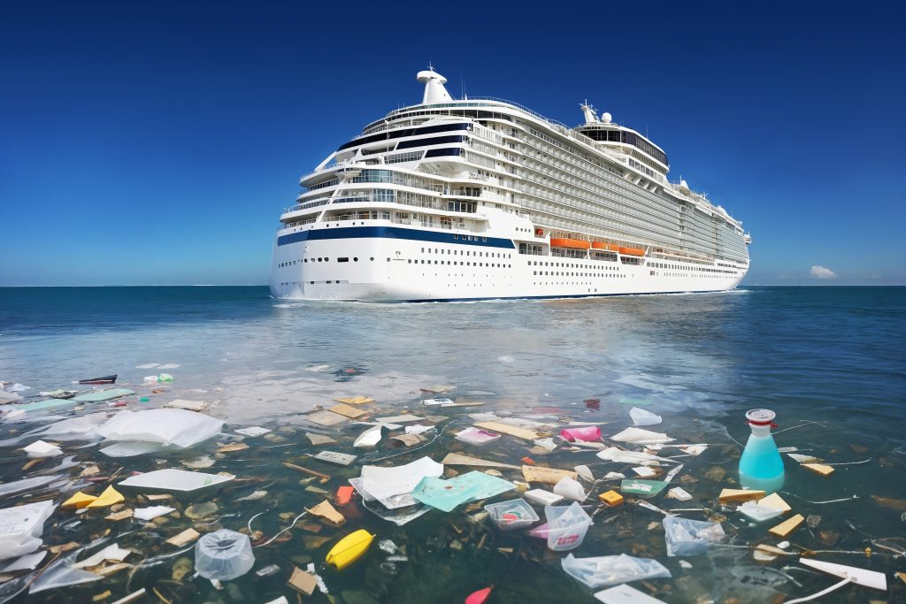 food waste on cruise